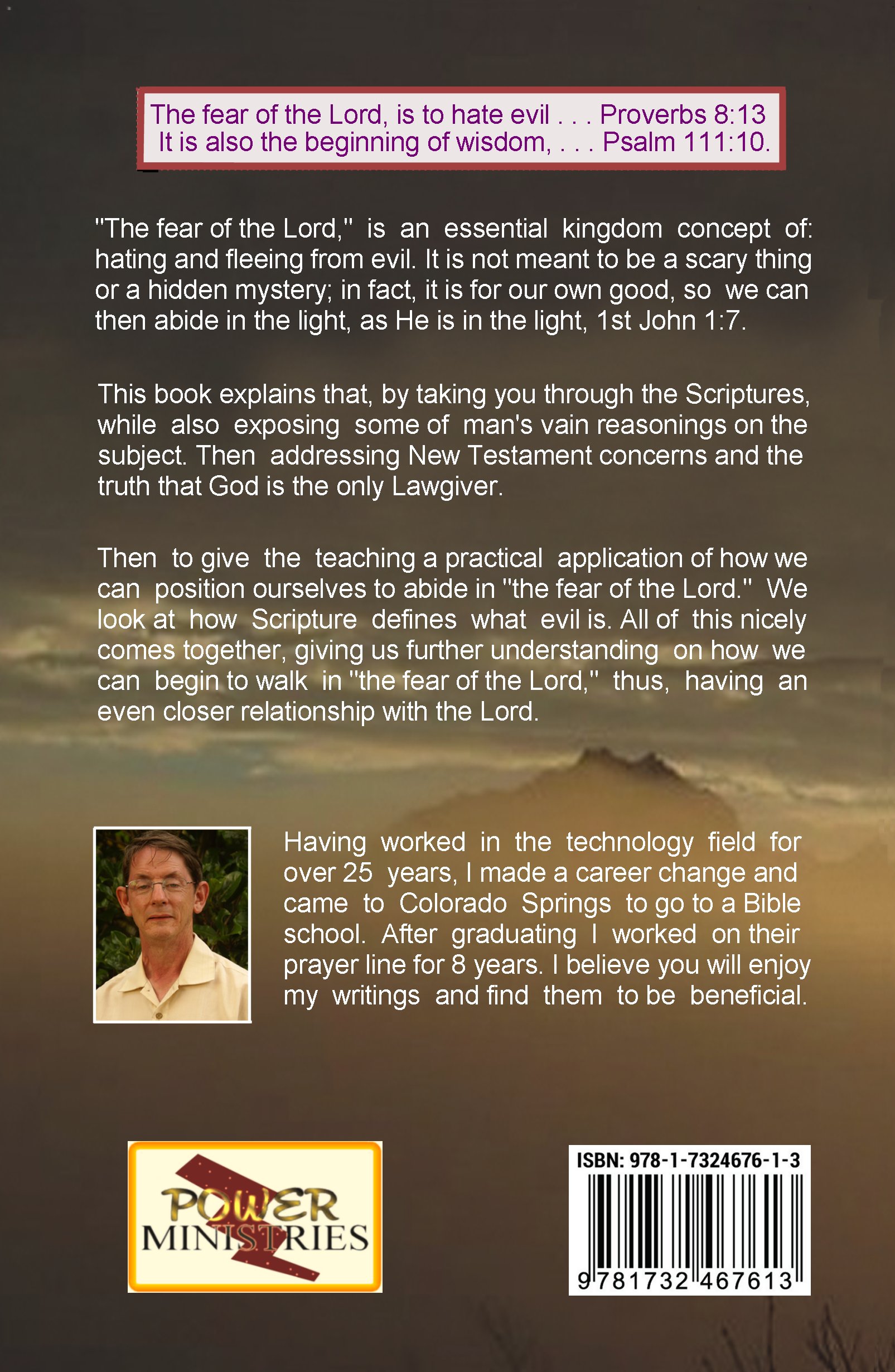 Parables in the Bible, back cover